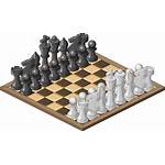 Chess 3d Isometric Monopoly Board Pieces Pixel