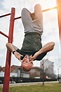 Man Hanging Upside Down Stock Photos, Pictures & Royalty-Free Images ...