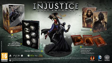 Injustice Gods Among Us Collectors Edition Revealed Gameconnect