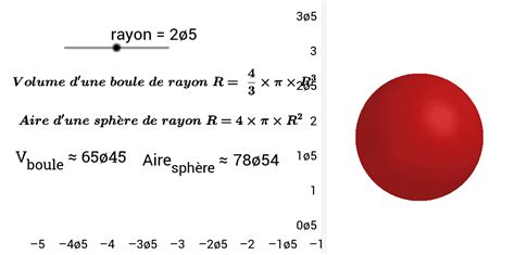 Calculer Le Rayon D Une Sphère A Partir Du Volume - Définition de la sphère et de la boule – GeoGebra