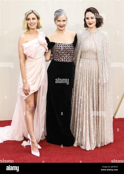 Laura Carmichael Michelle Dockery Michelle Hi Res Stock Photography And