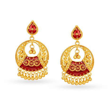 Share 88 Tanishq 22 Carat Gold Earrings Super Hot Esthdonghoadian