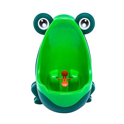 Frog Potties Green Boys Pee Trainer Kids Cute Bathroom