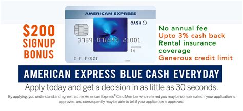 Like the blue cash preferred® card from american express, the blue cash everyday® card from. American Express Blue Cash Everyday Referral: $200 signup ...