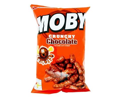 Nutri Snack Moby Crunchy Chocolate Flavored Corn Snack 60g