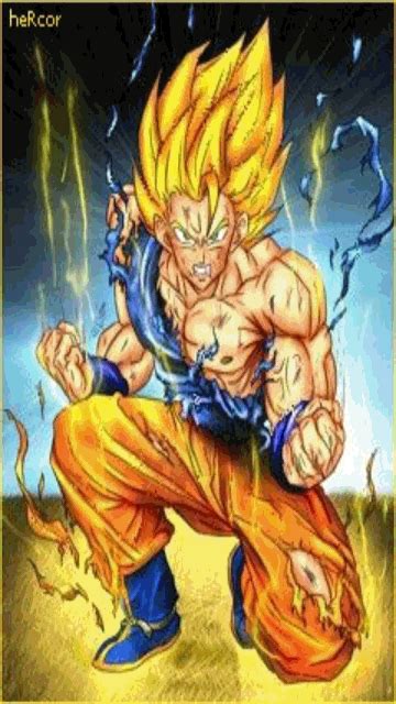 Share the best gifs now >>>. Download Goku Live Wallpaper Gif | PNG & GIF BASE