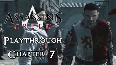 Assassins Creed I Playthrough Chapter 7 William Of Montferrat YouTube