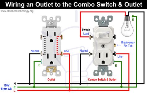 How To Wire Combo Switch Outlet Combo Device Wiring Light Switch