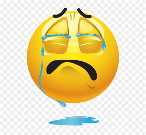 Crying Emoji Png Image Hd Sad Emoticons Free Transparent Png