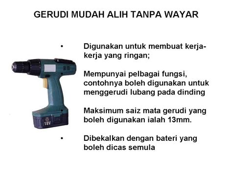 Mereka mempunyai magnet elektro yang kuat di pangkal rata yang. KHB - ERT: MESIN GERUDI MUDAH ALIH