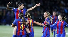 El Barcelona femenino acaricia el sueño de las semifinales de la ...