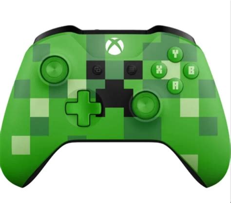 Xbox One Wireless Controller Minecraft Creeper Working With Flaw 3000