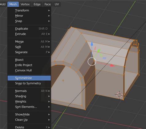 Modeling Trying To Intersect Two Tunnels Blender Stack Exchange