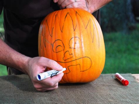 Learn how to draw pumpkin faces pictures using these outlines or print just for coloring. Halloween Pumpkin Carving: Electro Jack O' Lantern | how ...