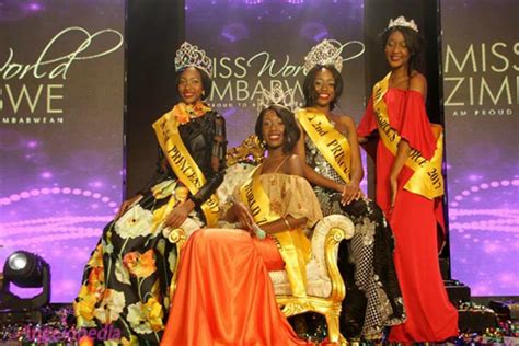 Chiedza Lorraine Mhosva Crowned As Miss World Zimbabwe