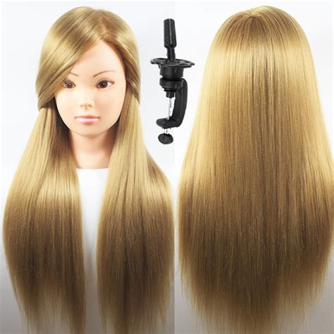 26 Blonde Hair Styling Heads For Practice Training Female Mannequin Head Hairstyles Cosmetology