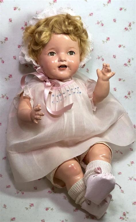 S Ideal Shirley Temple Baby Doll W Tagged Dress In Shirley Temple Pretty