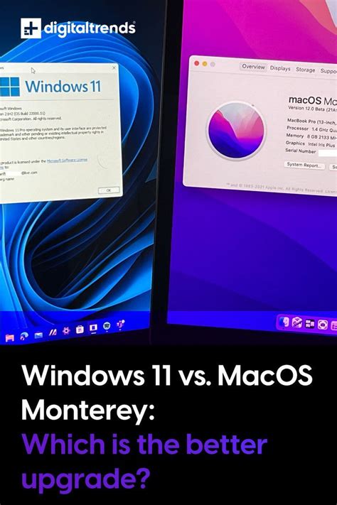 Windows 11 Vs Macos Monterey All The Differences Digital Trends