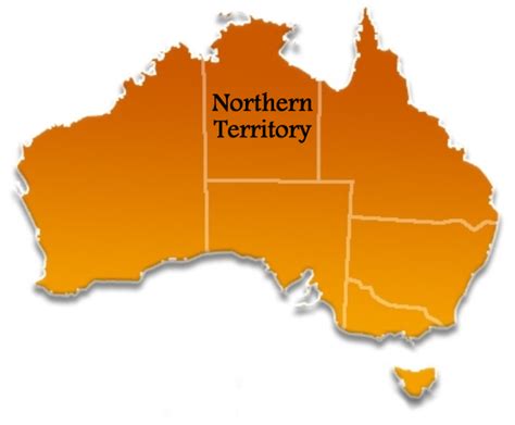 Northern Territory Australia Towns Cities And Localities