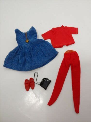 Vintage Ideal Tammy Dolls Cutie Coed Blue Jumper Dress Set Necklace Shoes Topのebay公認海外通販｜セカイモン