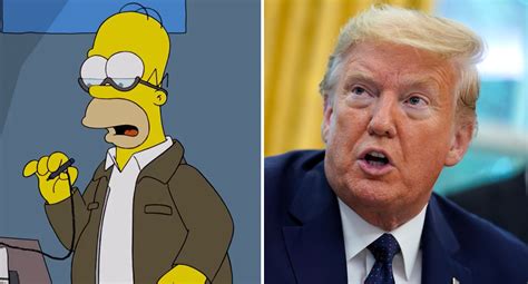 Us Election The Simpsons Takes Brutal Swipe At Trump