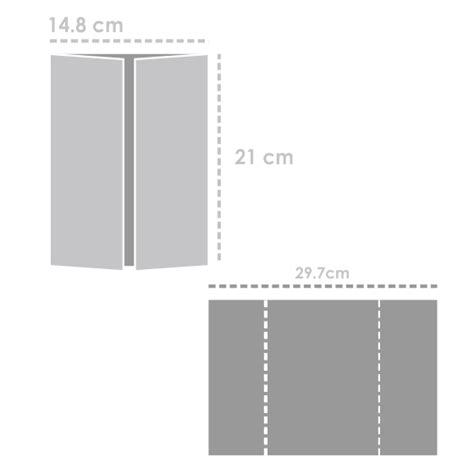 Ukuran Undangan Lipat 3 A4 Binder Dimensions Imagesee