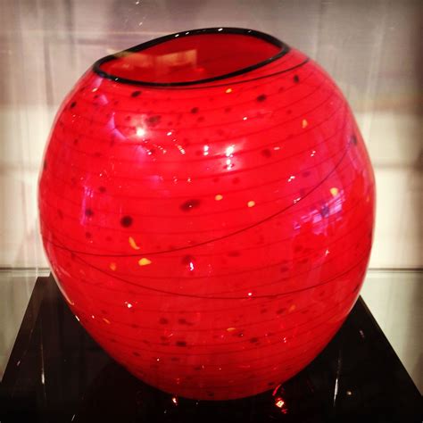 We've found that many people enjoy expressing that over a glass of wine. Chihuly piece for sale in Milwaukee art museum gift shop ...