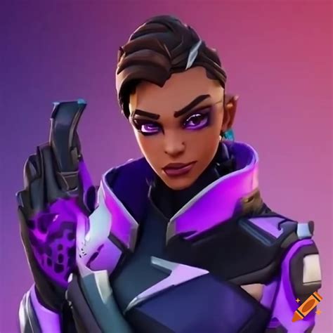 Sombra From Overwatch 2 In Fortnite