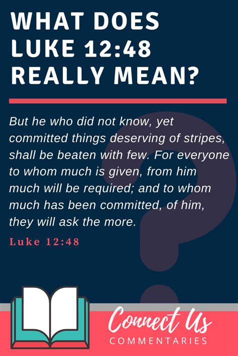 Luke 1248 Meaning Of With Great Power Comes Great Responsibility