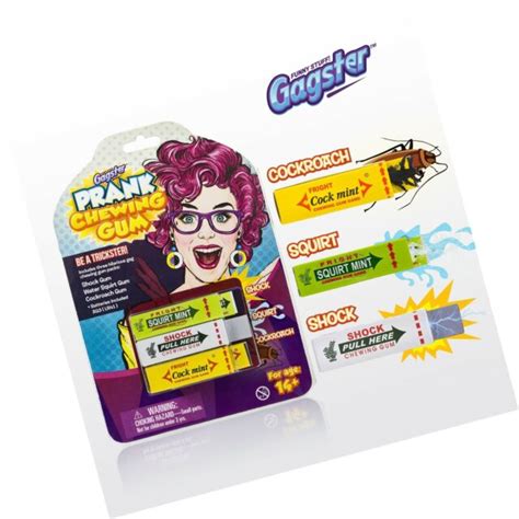 Gag Chewing Gum 3 In 1 Prank Toys Set Shocking Water Squirt And Cockroach Ebay