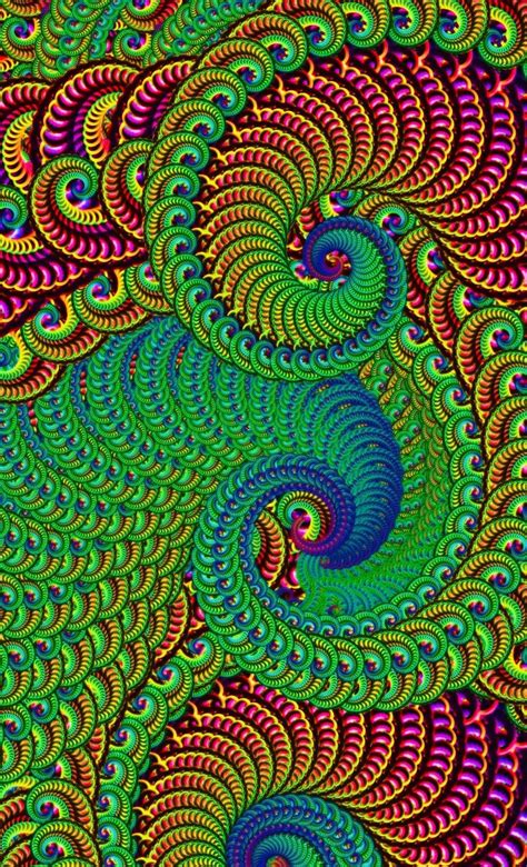 Pin By Rhḯaηηa Røṧe On —¤÷¤ Fractals ¤÷¤— Fractal Art Psychedelic