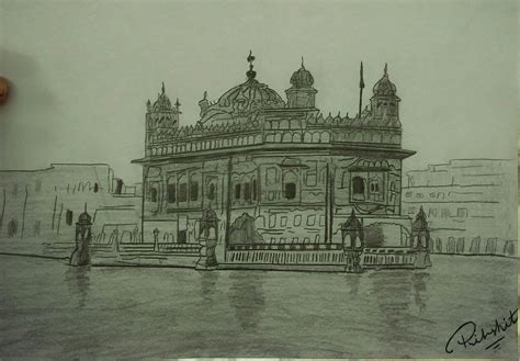 Golden Temple Sketch At Explore Collection Of
