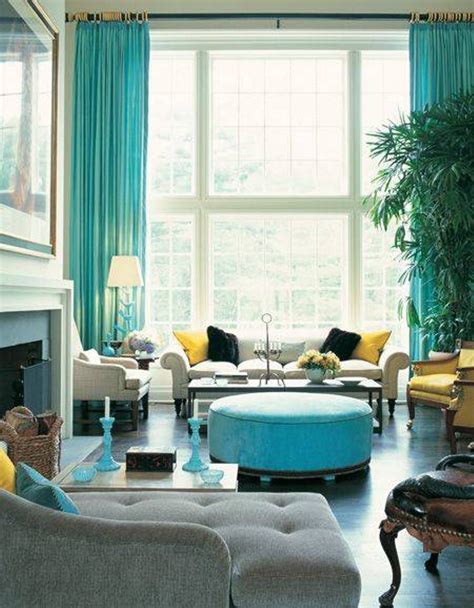 10 Ideas For How To Decorate Your Living Room With Turquoise Accents