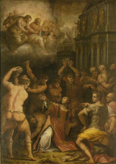 Chiesa Di Santo Stefano Pisa Giorgio Vasari Lapidazione Di