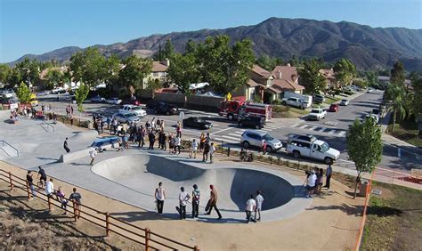 Serenity Park Skatepark Lake Elsinore California Spohn Ranch
