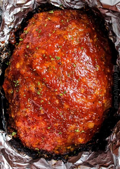 My secret trick keeps it moist and tender without falling apart! The Best Crockpot Meatloaf - The Chunky Chef