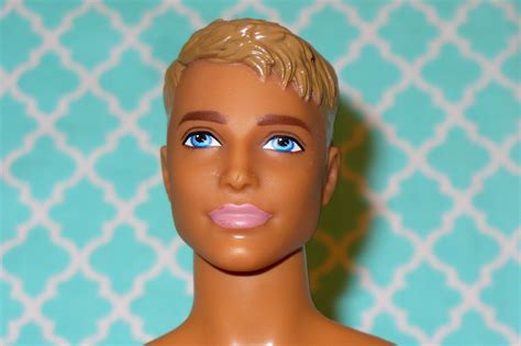 Mattel Barbie Doll FASHIONISTAS KEN DOLL Nude MOLDED DARK BLONDE