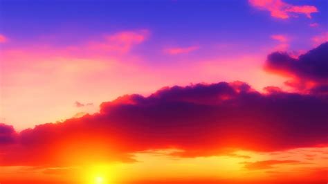 Premium Photo Panorama Sunset Sky Background