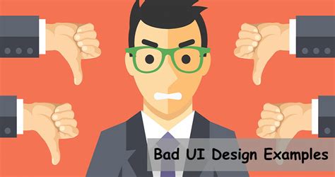 6 Bad Ui Design Examples And Common Errors Of Ui Designers 14 Really