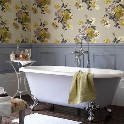 Bathroom Wallpaper Ideas To Add Instant Colour And Impact To Bathroom