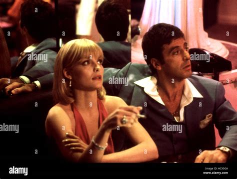 Scarface Michelle Pfeiffer Al Pacino 1983 Stock Photo Alamy