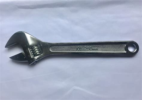 45 Carbon Steel High Quality Adjustable Spanner Wrench