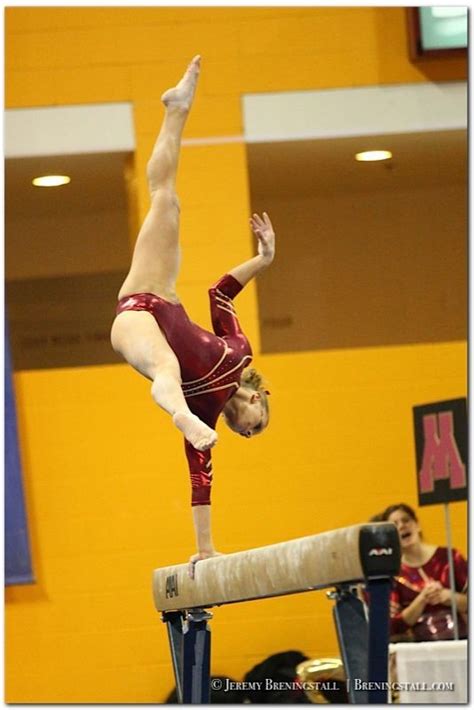 University Of Minnesota Womens Gymnastics Dusti Russell College