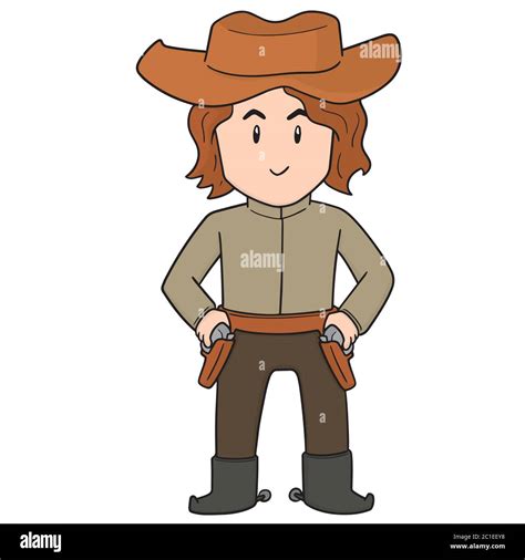 Vector Of Cowboy Stock Vector Image And Art Alamy