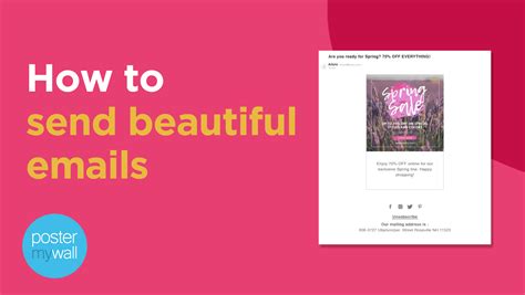 How To Send Beautiful Emails With Postermywall Gradient By Postermywall