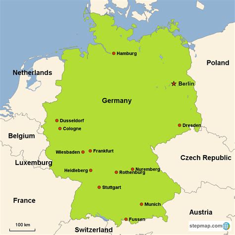 Germany Map German Empire Facts History Flag And Map Britannica