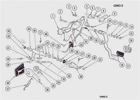 1957 Chevy Clutch Linkage Diagram Chevy Diagram