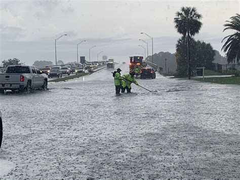 Photos Heavy Flooding On Roadways Throughout Fort Walton Beach