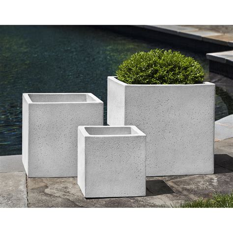Square Concrete Planter Ubicaciondepersonascdmxgobmx