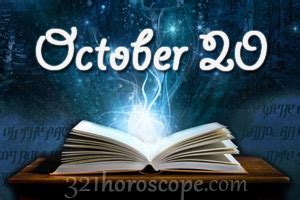 Find out how you and your partner are on the same wavelength with our. October 20 Birthday horoscope - zodiac sign for October 20th